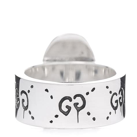 gucci ghost double ring|Gucci ghost ring sale.